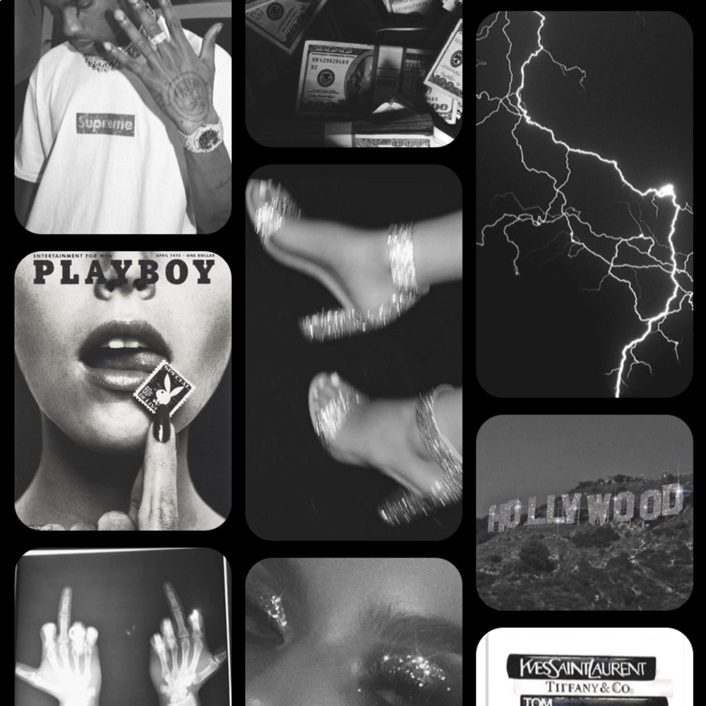 BLACK&WHITE photo collage